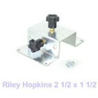 Riley Hopkins and Riley Hopkins JR: 2-1/2 x 1-1/2 Screenprinting Platen Bracket